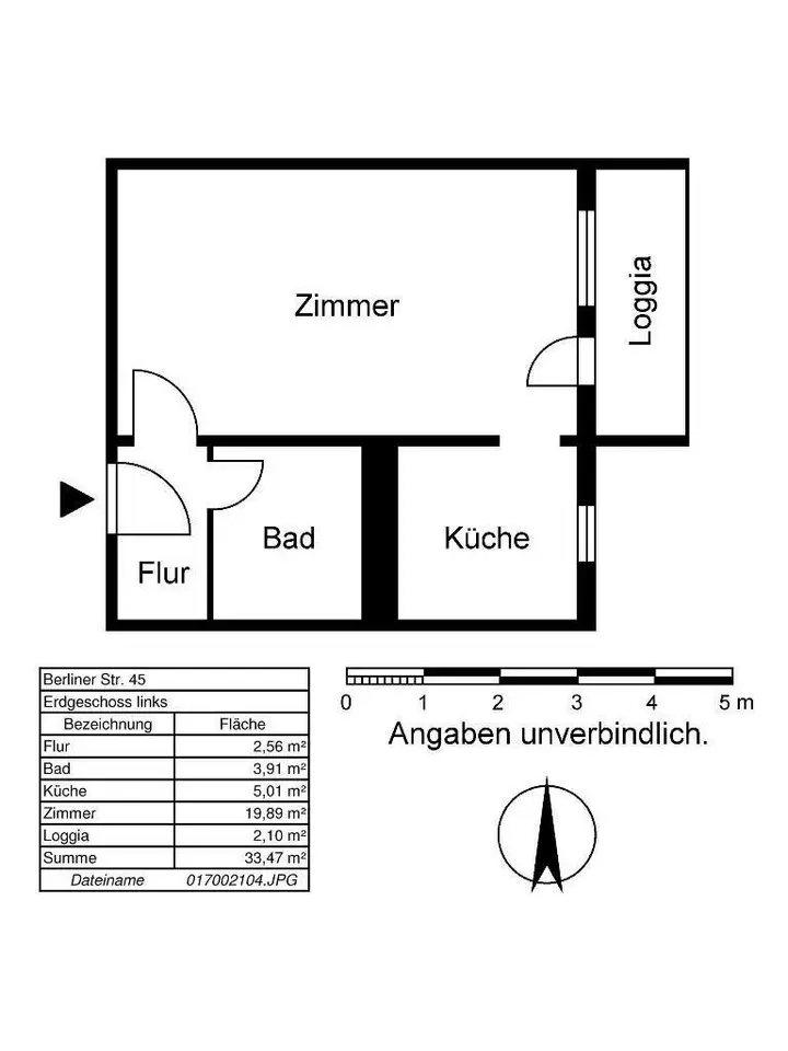 Studio mit 34 m² in Oranienburg – Bild 10