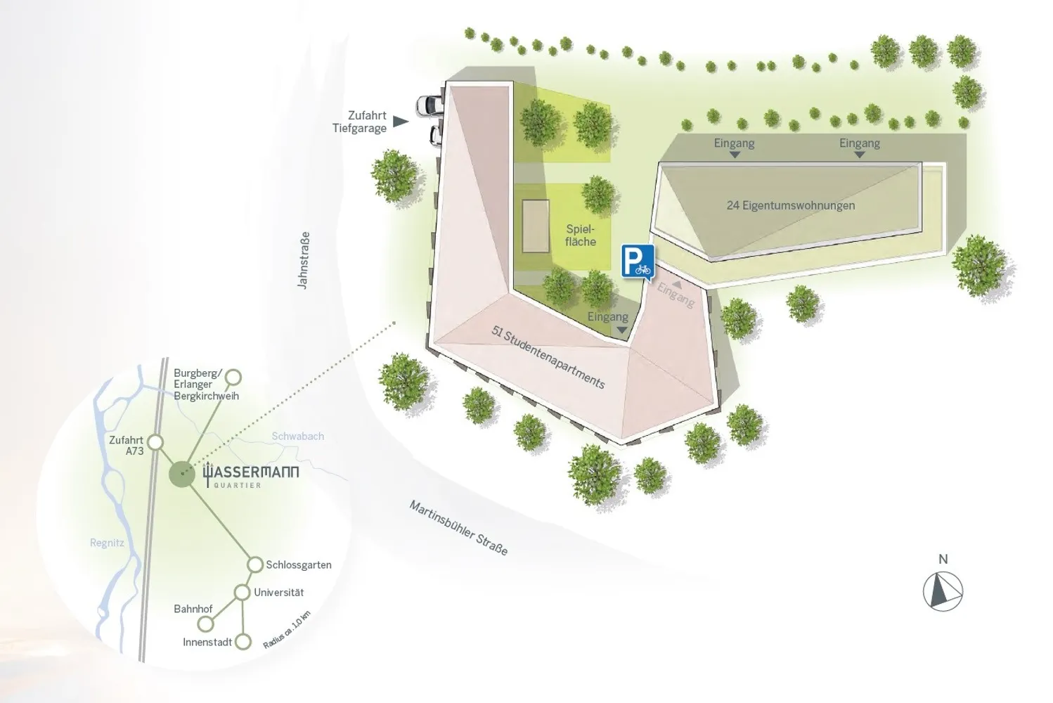 1 Zimmer Wohnung mit 32 m² in Erlangen – Bild 10
