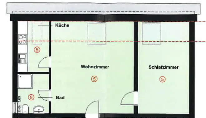 2 Zimmer Wohnung mit 59 m² in Mainz – Bild 9