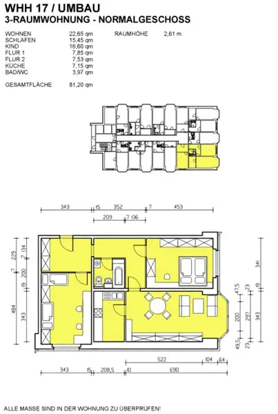 3 Zimmer Wohnung mit 81 m² in Dresden – Bild 5