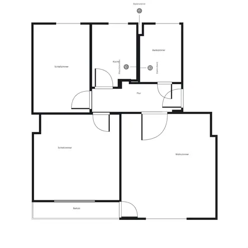 3 Zimmer Wohnung mit 63 m² in Braunschweig – Bild 7