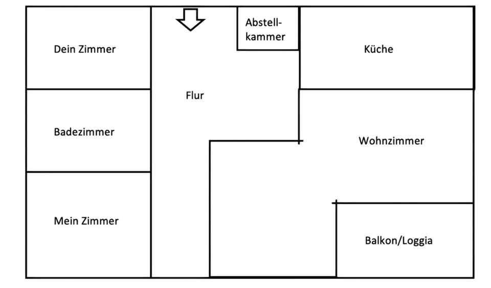 Studio mit 9 m² in Freiburg im Breisgau – Bild 7