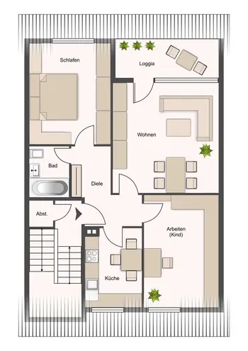 3 Zimmer Wohnung mit 76 m² in Bielefeld – Bild 11