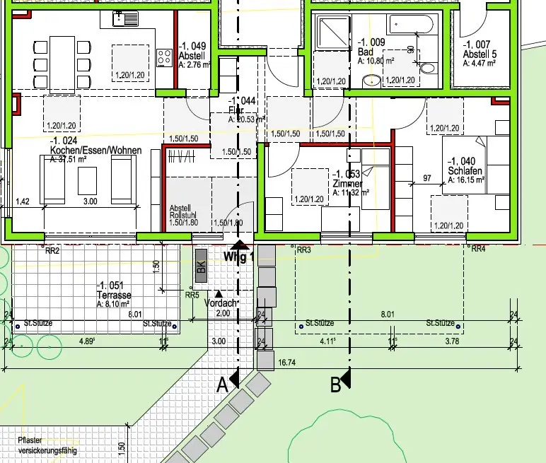 3 Zimmer Wohnung mit 107 m² in Weingarten – Bild 4