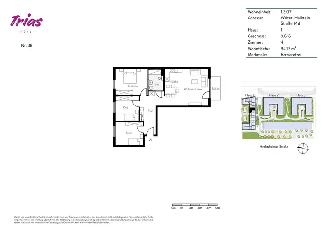 4 Zimmer Wohnung mit 94 m² in Mainz – Bild 9
