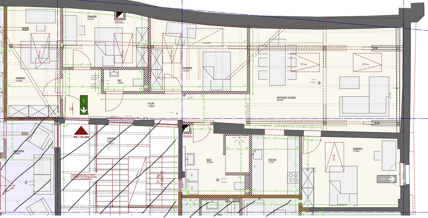 4 Zimmer Wohnung mit 135 m² in Passau – Bild 11
