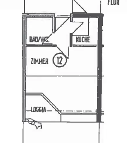 1 Zimmer Wohnung mit 27 m² in Darmstadt – Bild 5