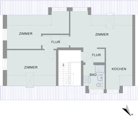 2 Zimmer Wohnung mit 59 m² in Bremen – Bild 2