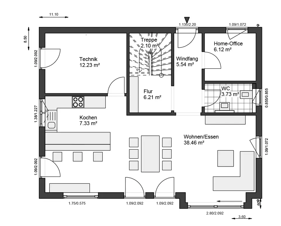 4 Zimmer Haus mit 160 m² in Gütersloh – Bild 2