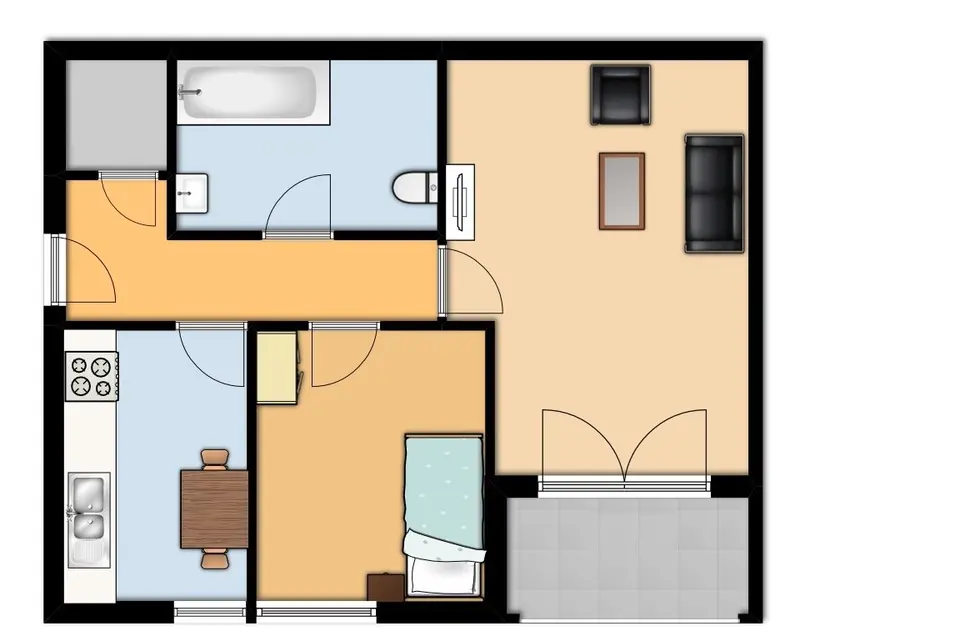 Studio mit 48 m² in Ahaus – Bild 9