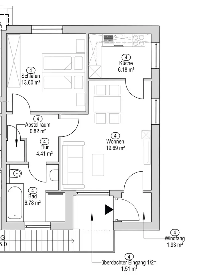 Studio mit 35 m² in Celle – Bild 7