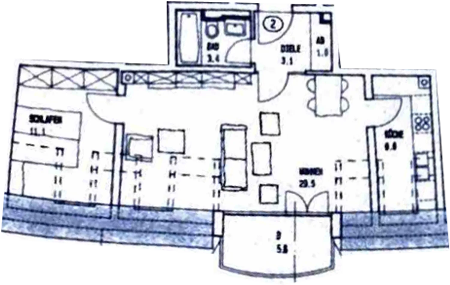 2 Zimmer Wohnung mit 50 m² in Regensburg – Bild 9