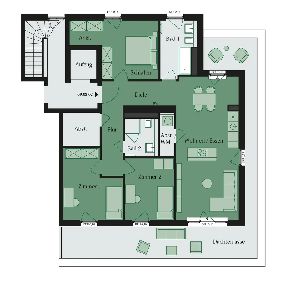 4 Zimmer Wohnung mit 125 m² in Rodgau – Bild 5