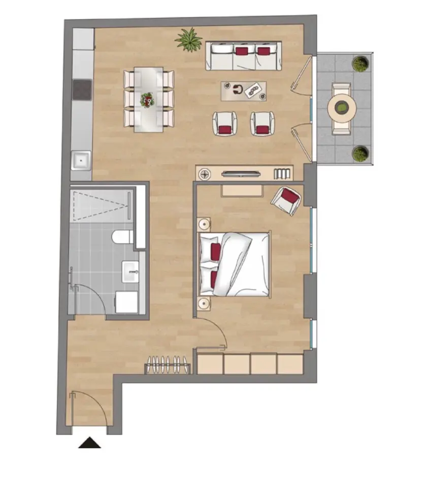 2 Zimmer Wohnung mit 64 m² in Dresden – Bild 9
