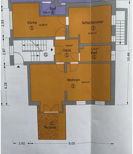 2 Zimmer Wohnung mit 82 m² in Köln – Bild 3