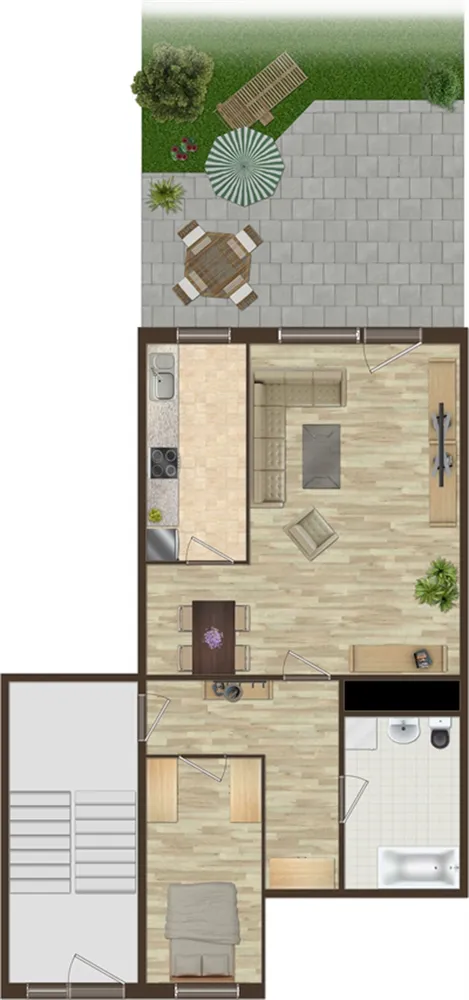 2 Zimmer Wohnung mit 69 m² in Gera – Bild 6