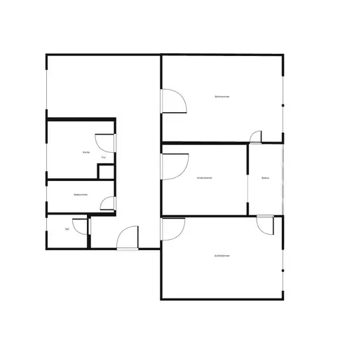 3 Zimmer Wohnung mit 82 m² in Stuttgart – Bild 2