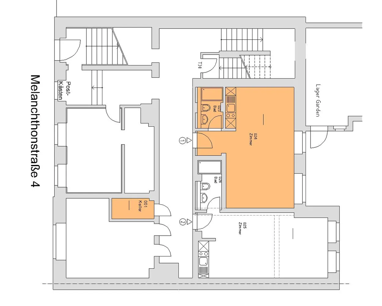 1 Zimmer Wohnung mit 33 m² in Plauen – Bild 7