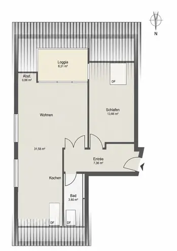 2 Zimmer Wohnung mit 60 m² in Bielefeld – Bild 11