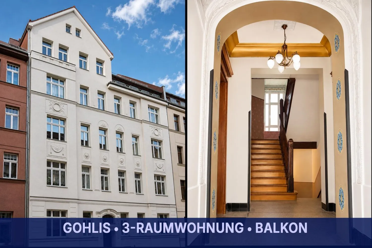 3 Zimmer Wohnung mit 74 m² in Leipzig – Bild 1