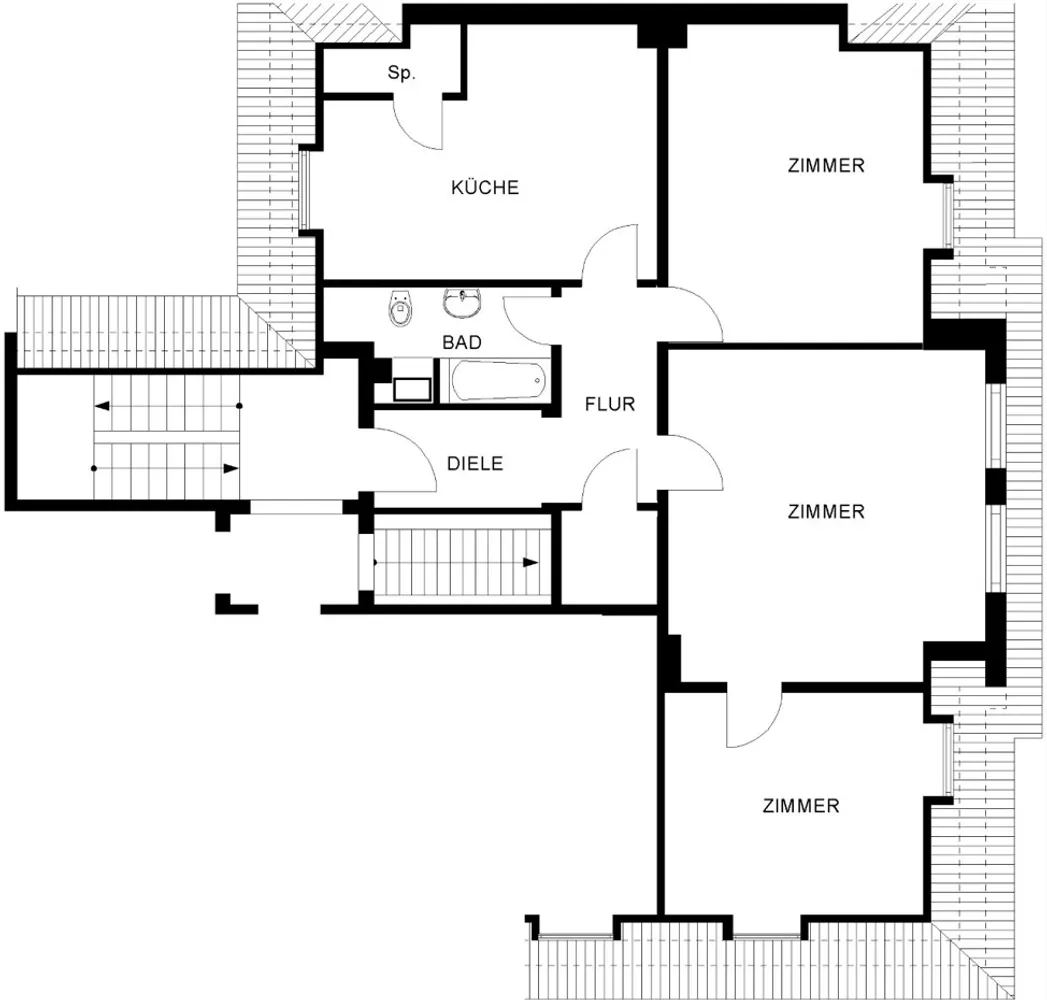 3 Zimmer Wohnung mit 101 m² in Herne – Bild 5