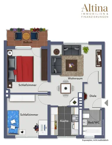 3 Zimmer Wohnung mit 60 m² in Saarbrücken – Bild 10