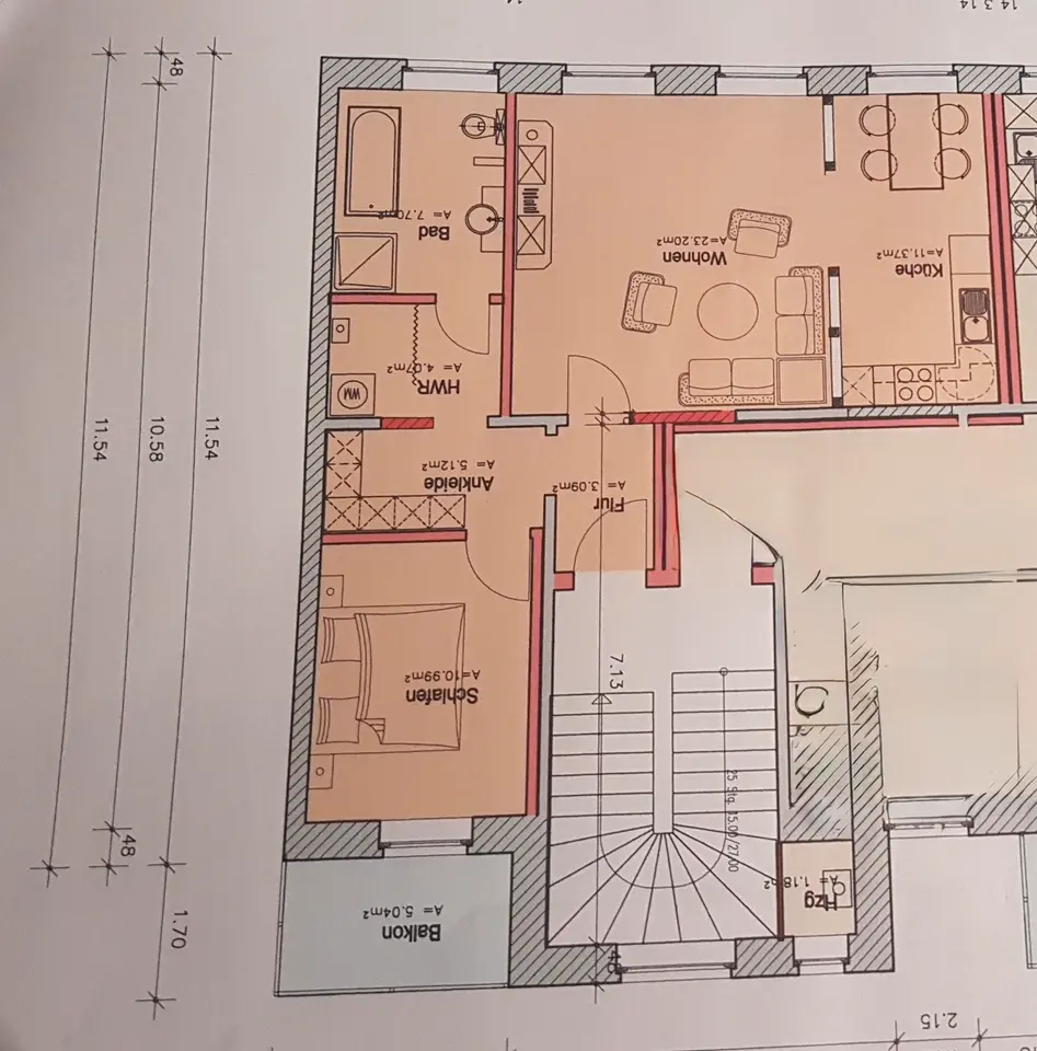 2 Zimmer Wohnung mit 68 m² in Schwerin – Bild 5