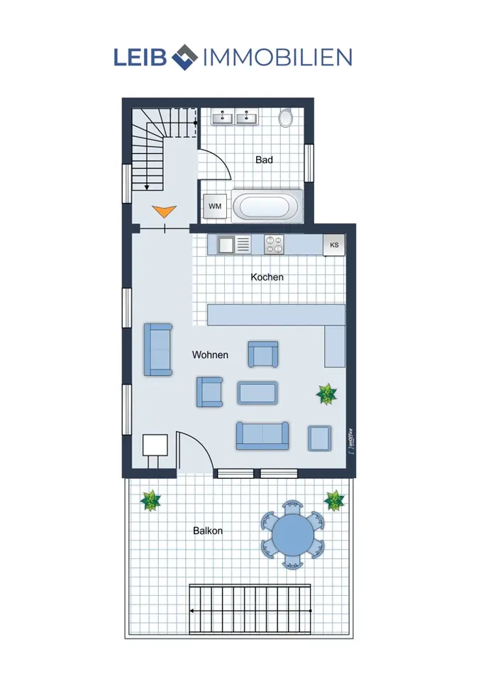2 Zimmer Wohnung mit 59 m² in Coburg – Bild 8