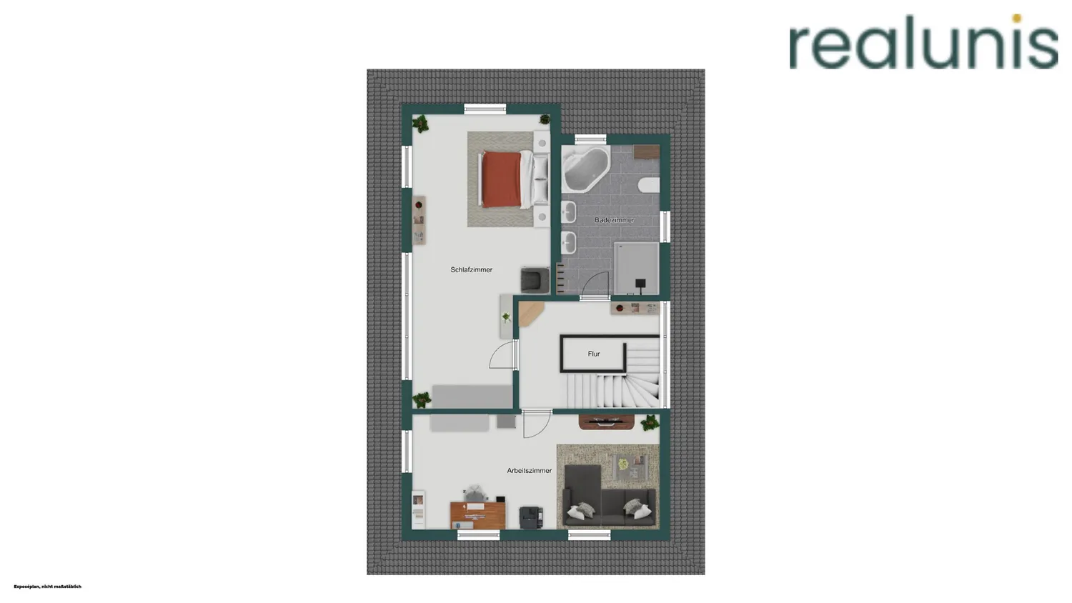 3 Zimmer Wohnung mit 180 m² in Heidelberg – Bild 2