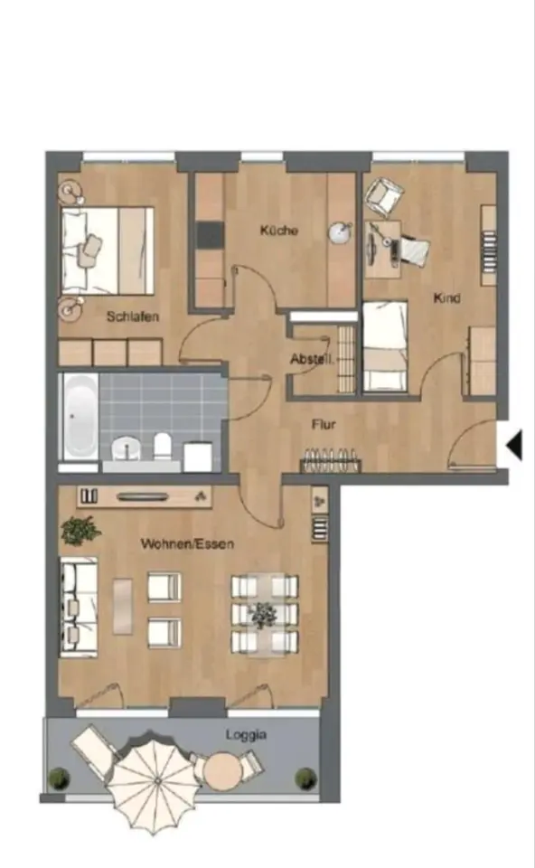 4 Zimmer Wohnung mit 110 m² in Erfurt – Bild 9