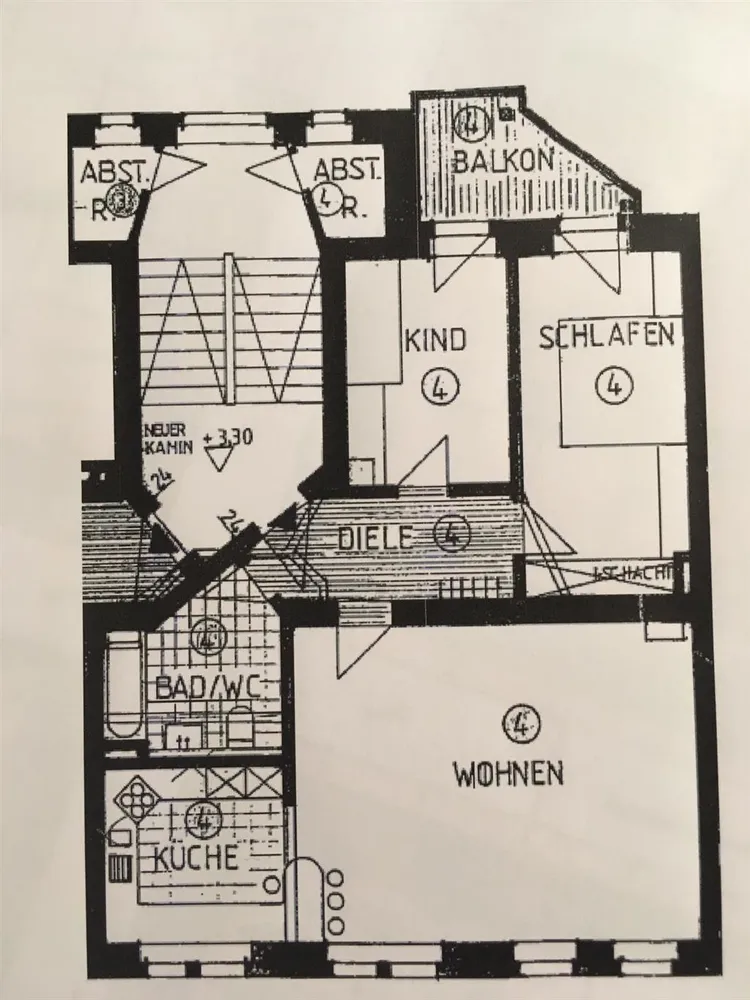 3 Zimmer Wohnung mit 76 m² in Chemnitz – Bild 12