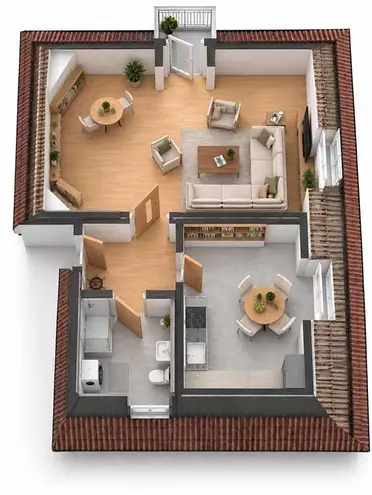 1 Zimmer Wohnung mit 39 m² in Dresden – Bild 6