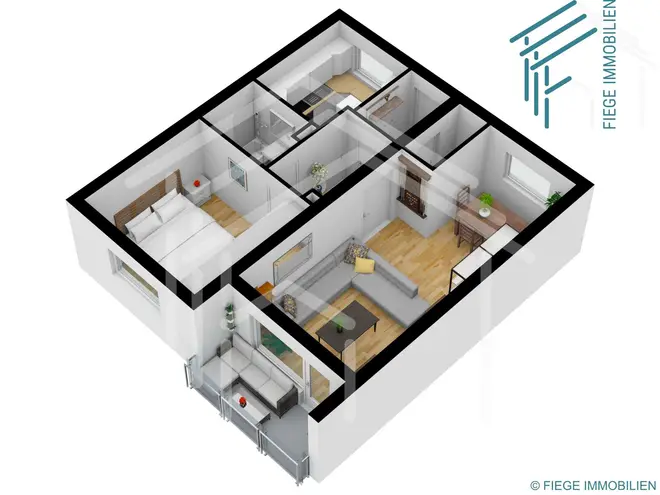 2 Zimmer Wohnung mit 57 m² in Hanau – Bild 5