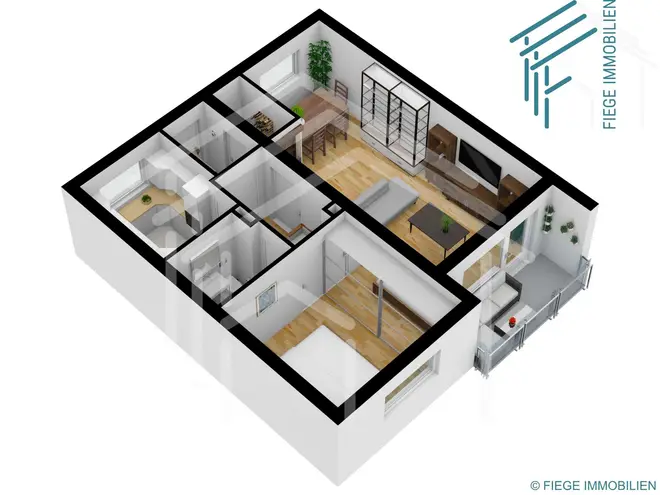 2 Zimmer Wohnung mit 57 m² in Hanau – Bild 7