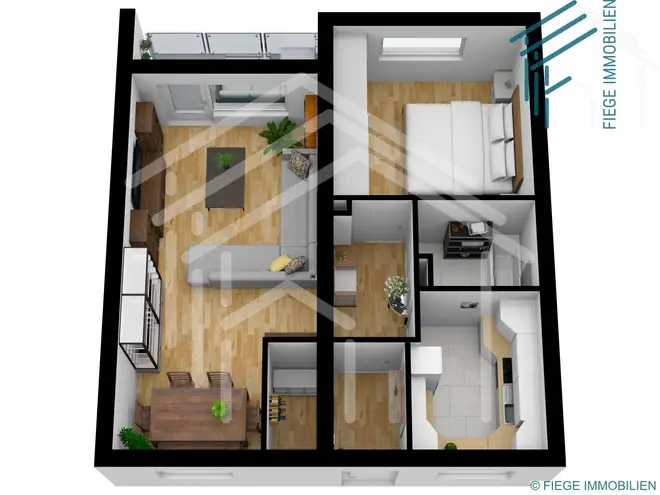 2 Zimmer Wohnung mit 57 m² in Hanau – Bild 9