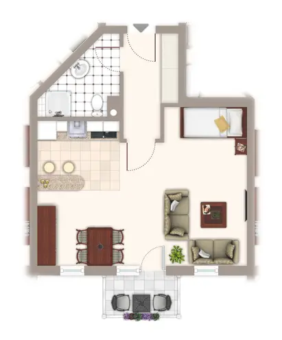 1 Zimmer Wohnung mit 39 m² in Leipzig – Bild 11