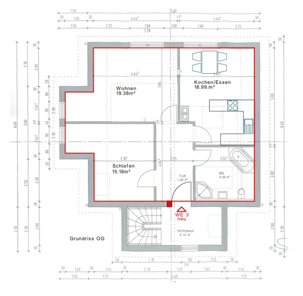 2 Zimmer Wohnung mit 65 m² in Oberursel (Taunus) – Bild 5