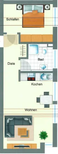 2 Zimmer Wohnung mit 42 m² in Bonn – Bild 12