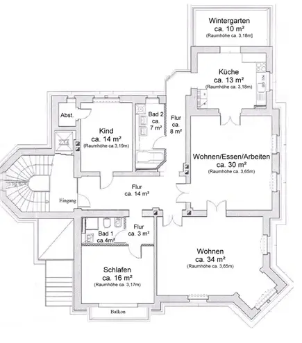 4 Zimmer Wohnung mit 164 m² in Dresden – Bild 8