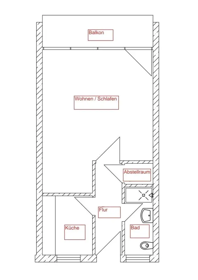 Studio mit 42 m² in Rotenburg (Wümme) – Bild 5