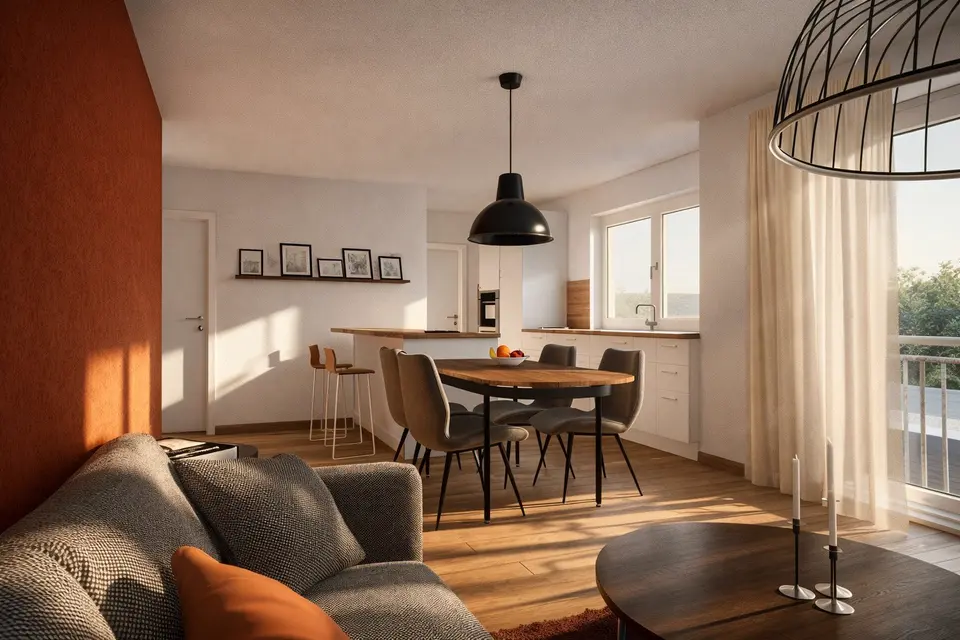 2 Zimmer Wohnung mit 60 m² in Amberg – Bild 1