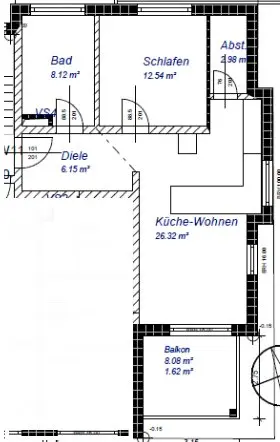 2 Zimmer Wohnung mit 60 m² in Amberg – Bild 5