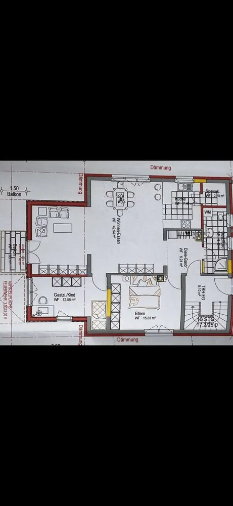 3 Zimmer Wohnung mit 95 m² in Tübingen – Bild 2