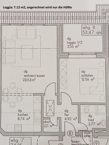 2 Zimmer Wohnung mit 58 m² in Paderborn – Bild 7