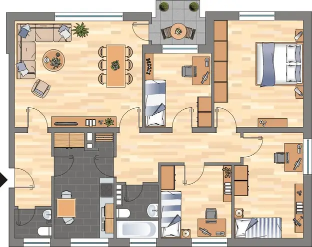 4 Zimmer Wohnung mit 99 m² in Kiel – Bild 6