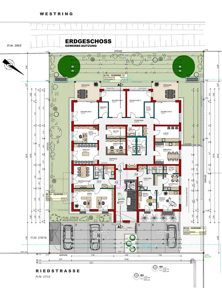 8 Zimmer Wohnung mit 250 m² in Würzburg – Bild 2