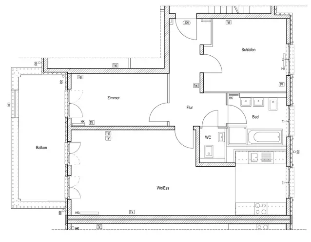 3 Zimmer Wohnung mit 86 m² in Frankfurt am Main – Bild 8
