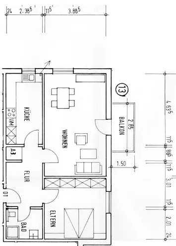 2 Zimmer Wohnung mit 66 m² in Bielefeld – Bild 3