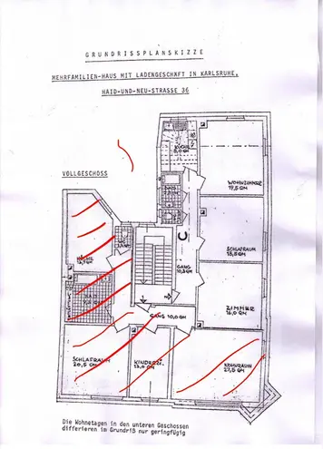 3 Zimmer Wohnung mit 96 m² in Karlsruhe – Bild 2
