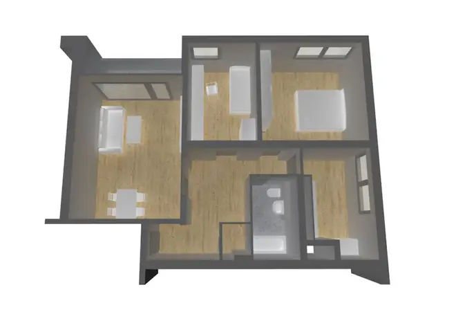 4 Zimmer Wohnung mit 71 m² in Dortmund – Bild 1